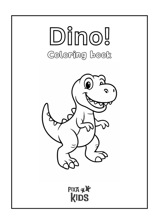 Dino coloring book