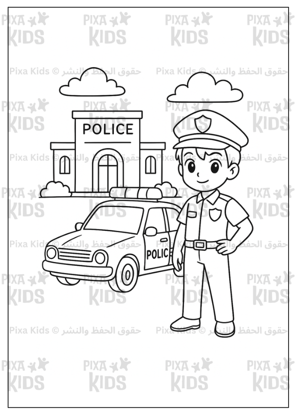 what do I want to be coloring book