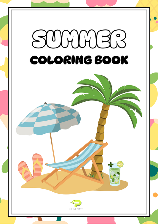 دفتر تلوين الصيف - summer