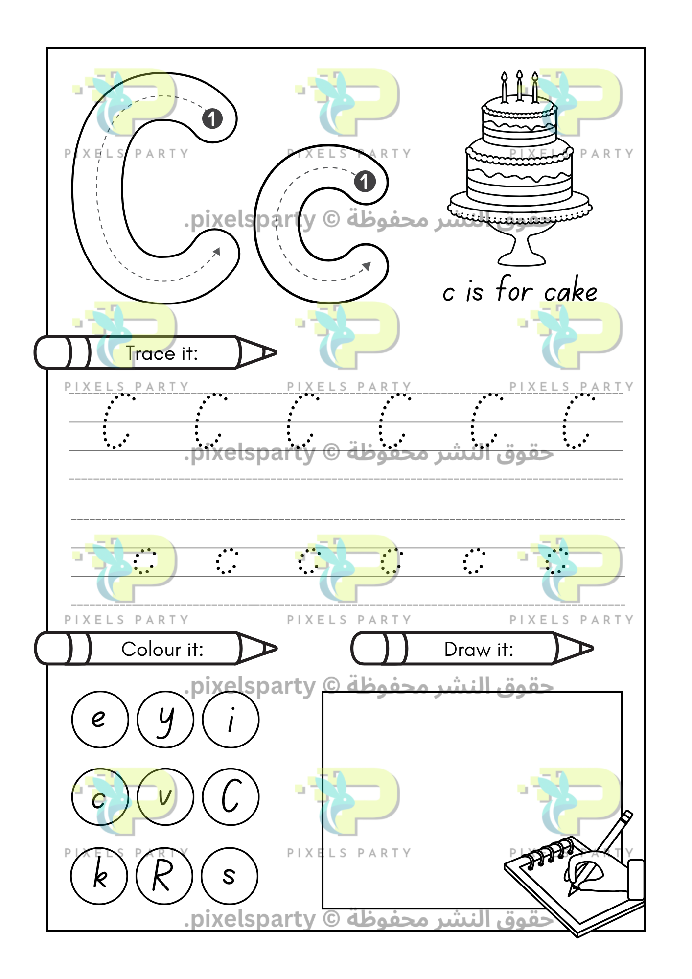 Alphabets Tracing (workbook)